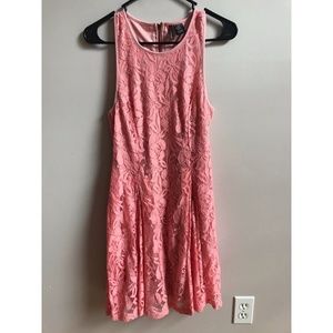 Pink Lace Mid-length Dress Brand New!
